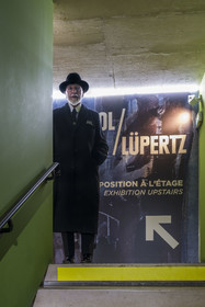 France, Paris, Musée Maillol art museum, German painter and sculptor Markus Lüpertz during his exhibition in dialogue with the work of Aristide Maillol