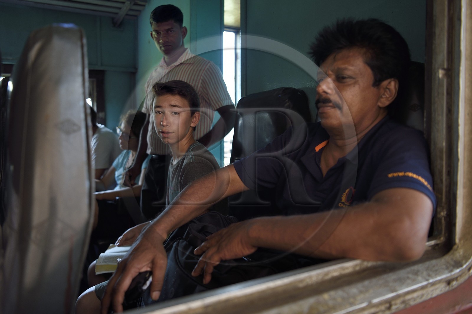 Sri Lanka, Province du Sud, gare de Galle