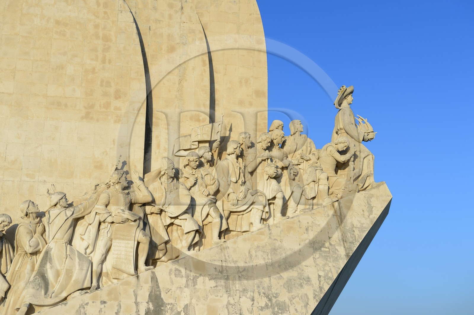 Portugal, Lisbonne, quartier de Belém, Padrao dos Descobrimentos (Monument des Découvertes) datant de 1960