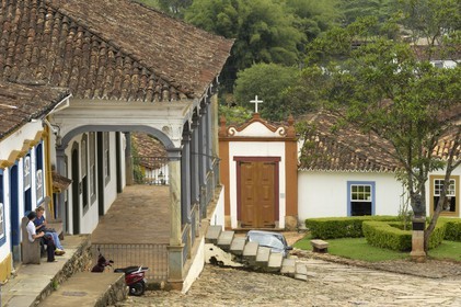 Brésil, Etat du Minas Gerais, Tirandentes (Route de l'or, Estrada Real)