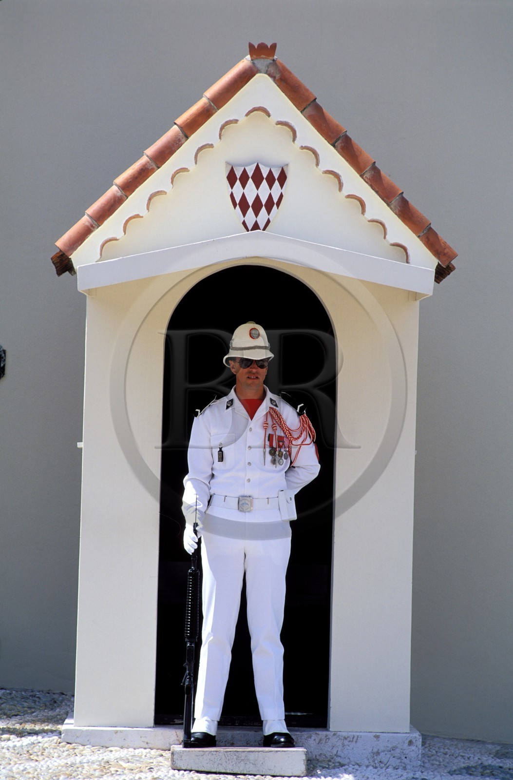 Principality of Monaco, Guard from the Prince Palace
