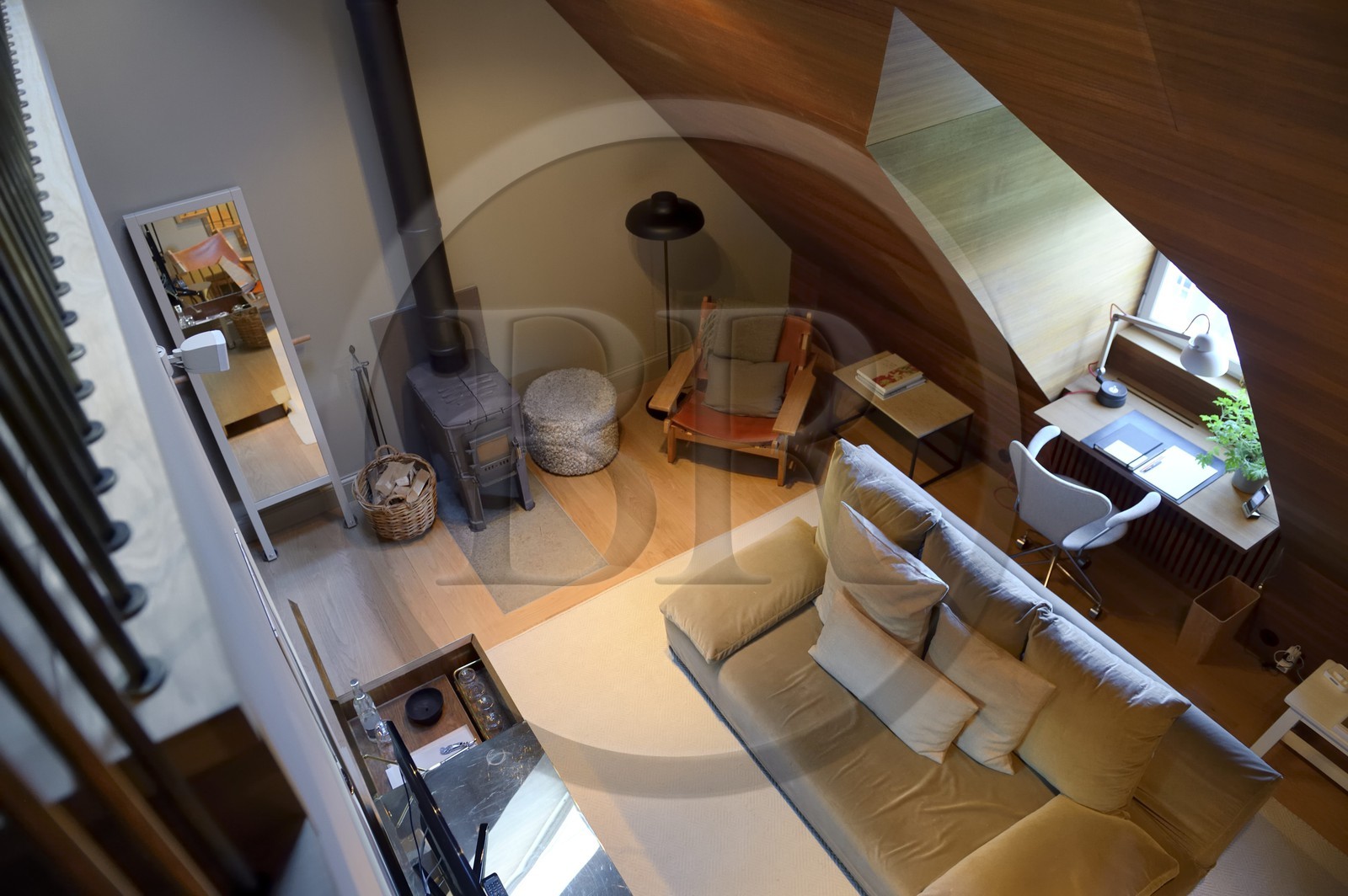 Suède, Stockholm, Hotel Ett Hem, une chambre