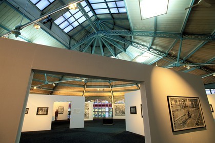 France, Paris (75), la Halle Saint-Pierre, rue Ronsard