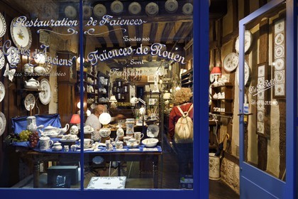 France, Seine Maritime, Rouen, the manufacturer Les Faiences Saint Romain in the Saint-Romain street