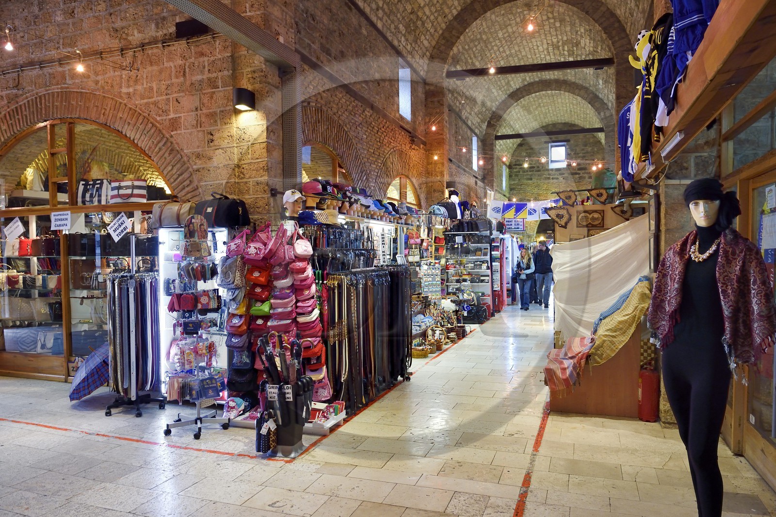 Bosnia and Herzegovina, Sarajevo, the bazaar Gazi Husrev-Beg bezistan