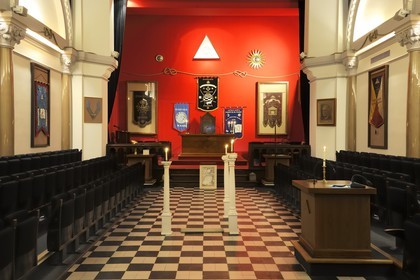 France, Paris, Grand Lodge of France (GLDF), Masonic Temple