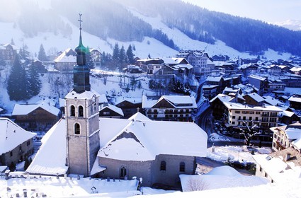 France, Haute Savoie, Morzine ski resort