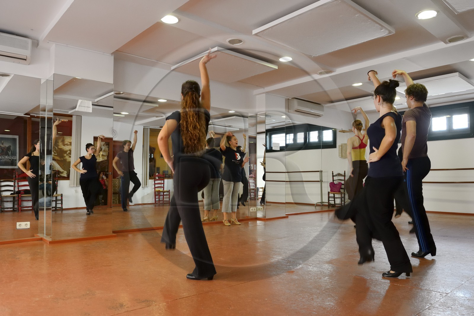 Espagne, Andalousie, Séville, Centro de Arte Flamenco géré par Esperanza Fernandez