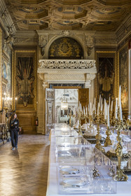 France, Oise, Chantilly, the castle of Chantilly, the Condé museum, the Deer Gallery