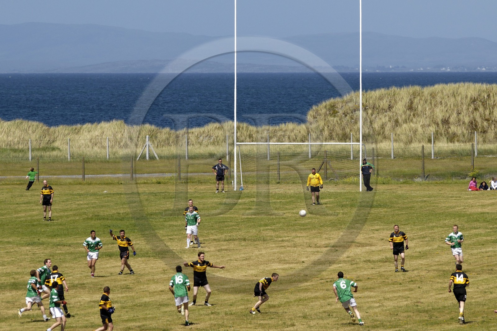 Republic of Ireland, County Galway, Aran Islands, Inishmore, Gaelic football match