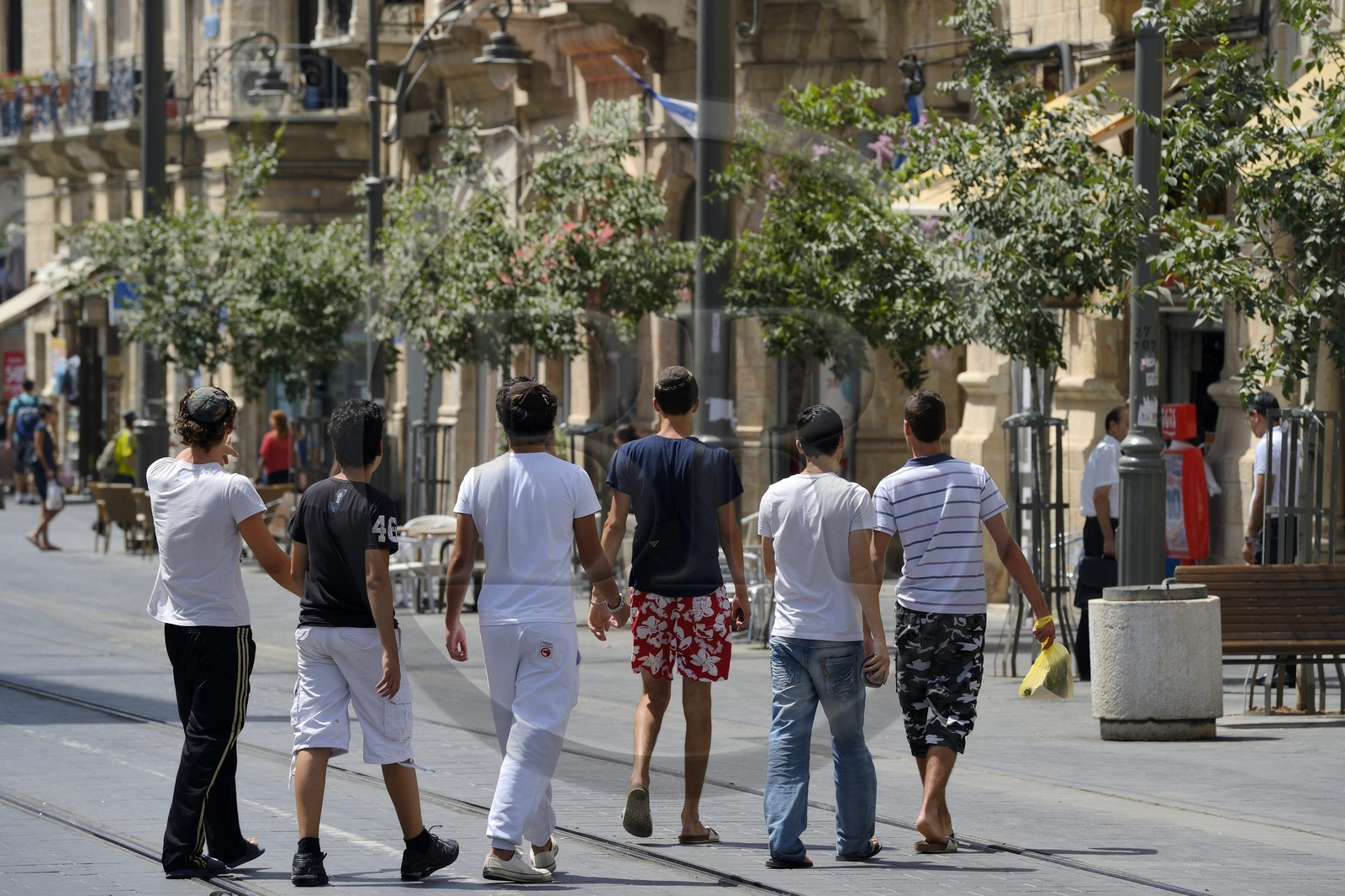 Israel, Jérusalem,  Jaffa Road