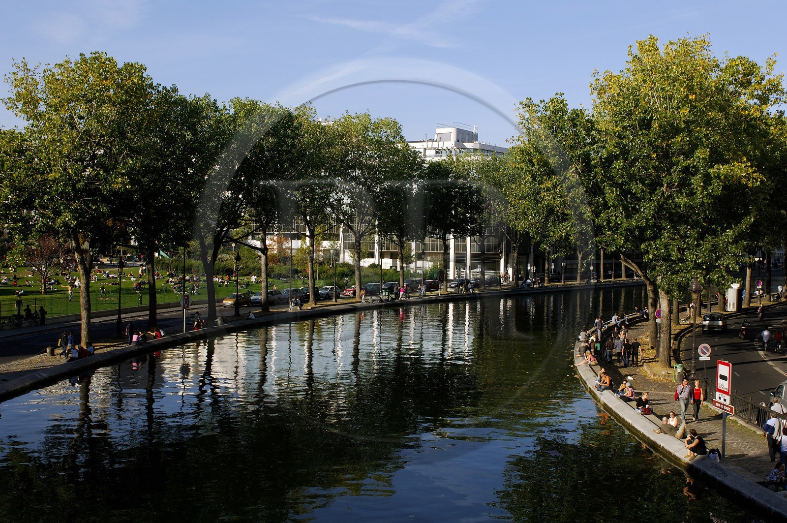 France, Paris (75), le canal Saint-Martin