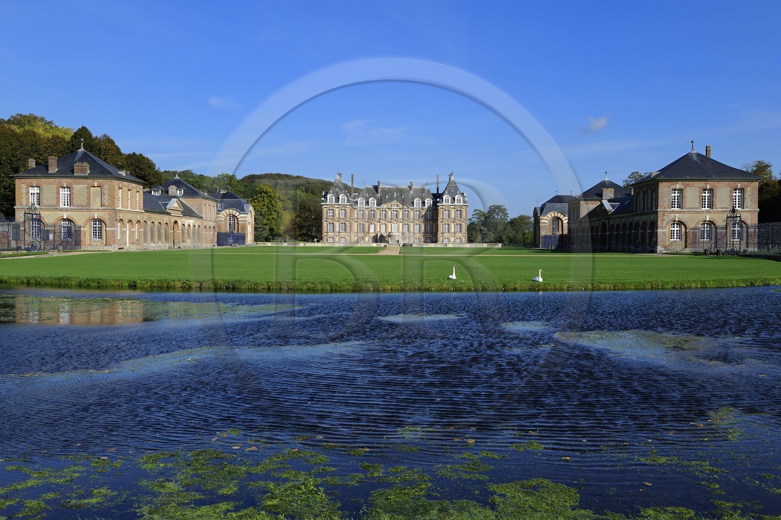 France, Seine-Maritime, Pays de Caux, Cany-Barville, the Cany castle