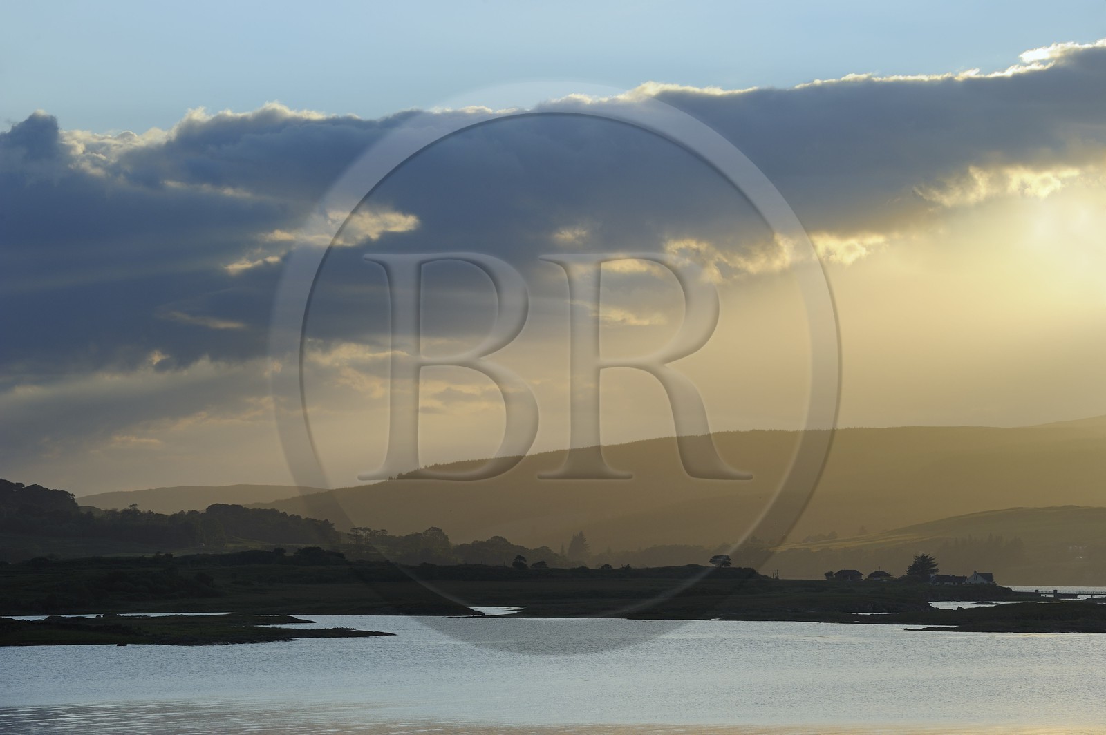 Royaume-Uni, Ecosse, Highland, Hébrides intérieures, Ile de Mull, le Sound of Mull à Salen