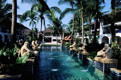 Thailand, gulf of Siam, island of Ko Samui, the Imperial Boat House Hotel