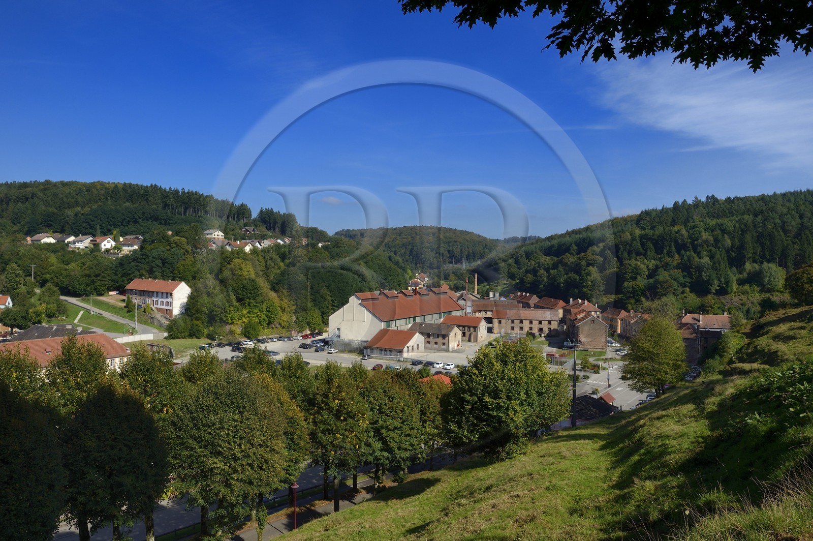 France, Moselle (57), Saint-Louis-les-Bitche, la Cristallerie Saint-Louis