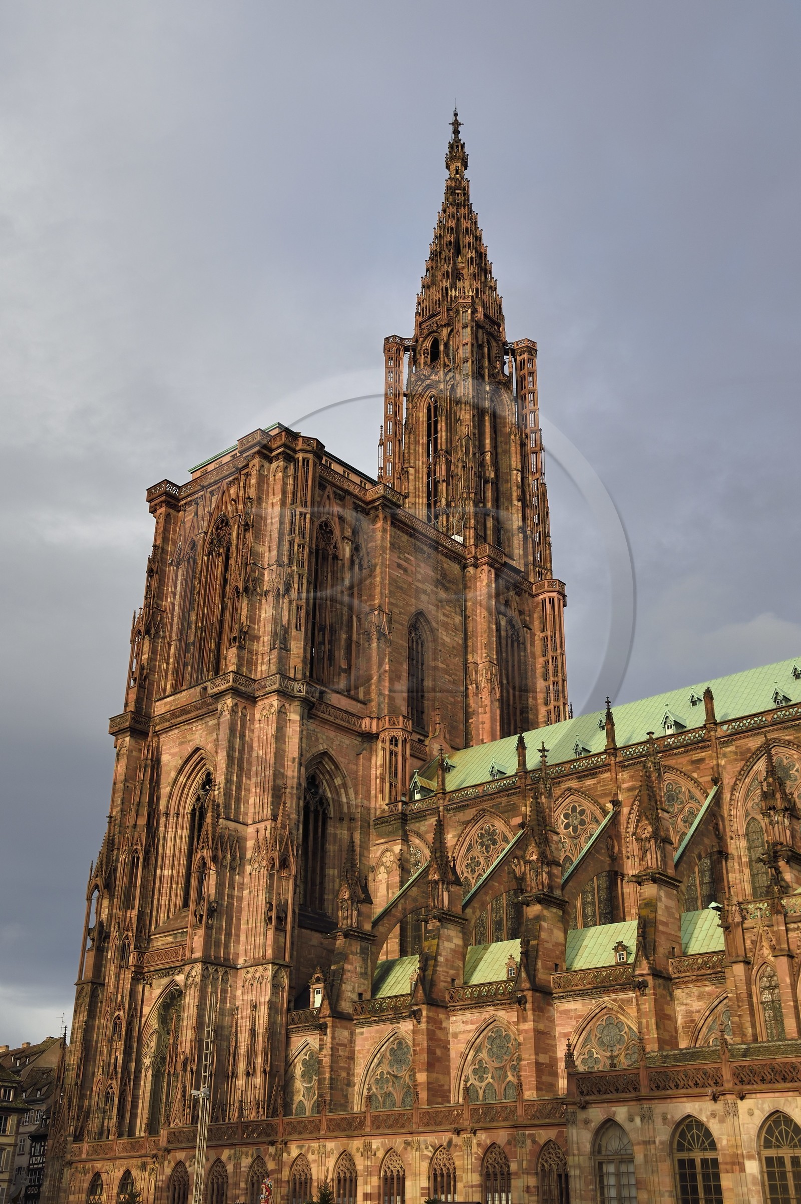 France, Bas Rhin, Strasbourg, old town listed as World Heritage by UNESCO, Notre Dame Cathedral