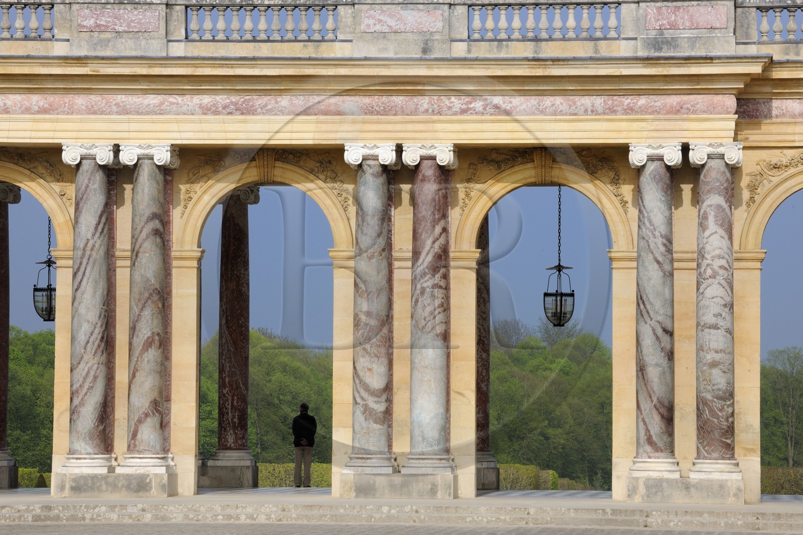 France, Yvelines (78), château de Versailles, classé Patrimoine Mondial de l'UNESCO, le Grand Trianon