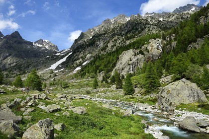 France, Alpes-Maritimes (06), parc national du Mercantour, Haute-Vésubie, vallon de la Gordolasque