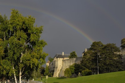 France, Calvados (14), Caen, le château ducal