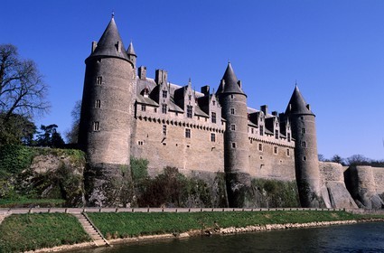 France, Morbihan (56), le château de Josselin