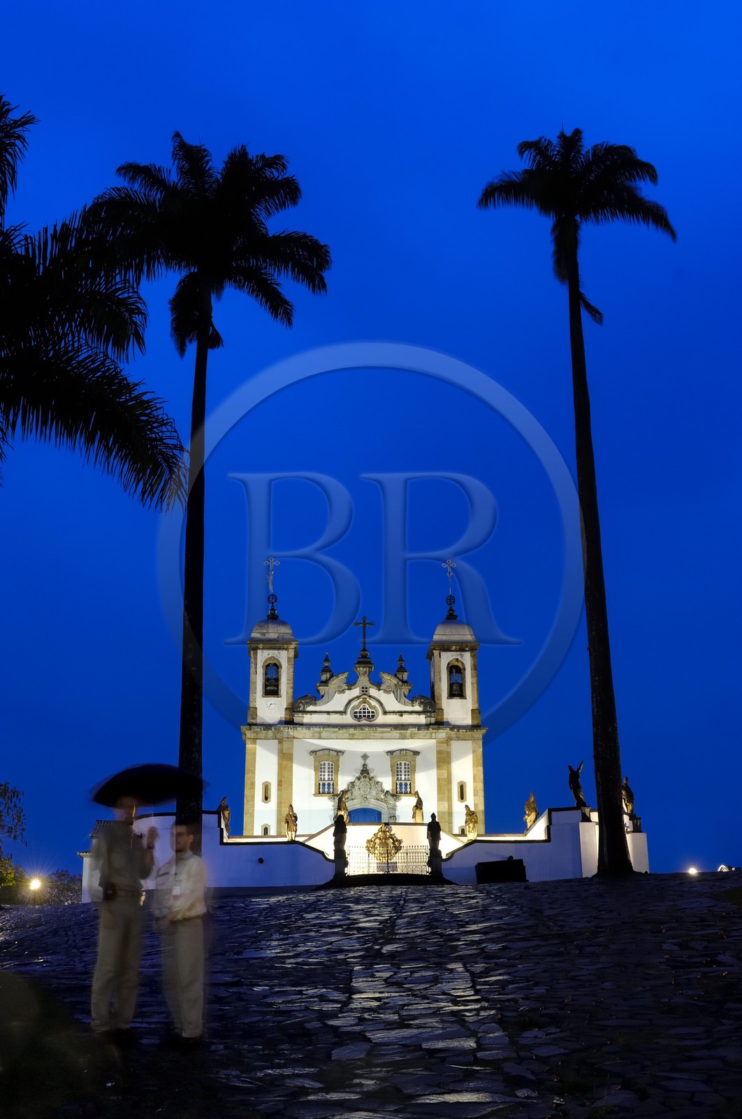 Brazil, Minas Gerais state, Congonhas do Campo, Santuario Bom Jesus de Matosinhos church (Gold Route, Estrada Real)