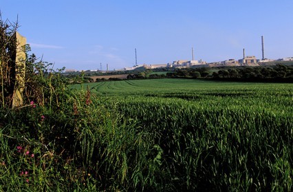 France, Manche (50), Cotentin, région du Cap de la Hague, la Cogema, usine de retraitement de la Hague