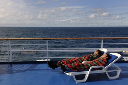 Iceland, toward Denmark Strait, cruise aboard the cruise ship Princess Danae