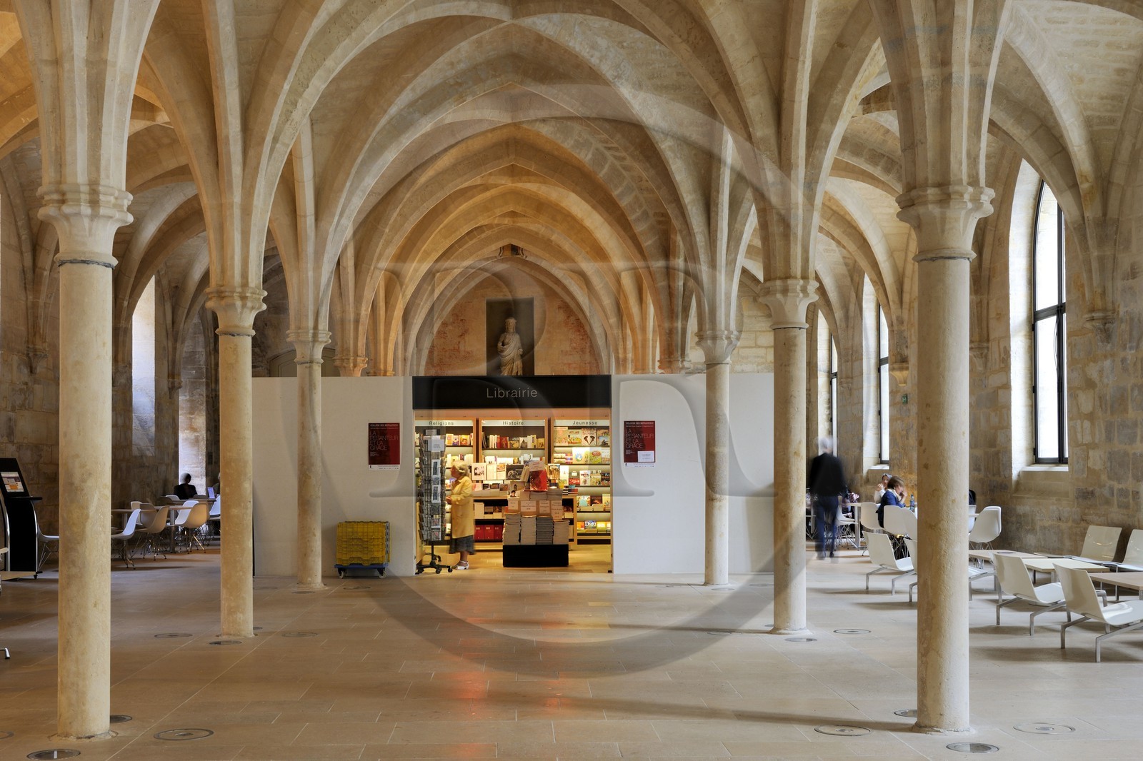 France, Paris (75), le Collège des Bernardins la nef cistercienne