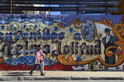 Argentine, Buenos Aires, quartier Saint Telmo, pasaje de San Lorenzo, peintures murales