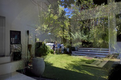 France, Var (83), Le Muy, Fondation Bernar Venet, le salon du Moulin