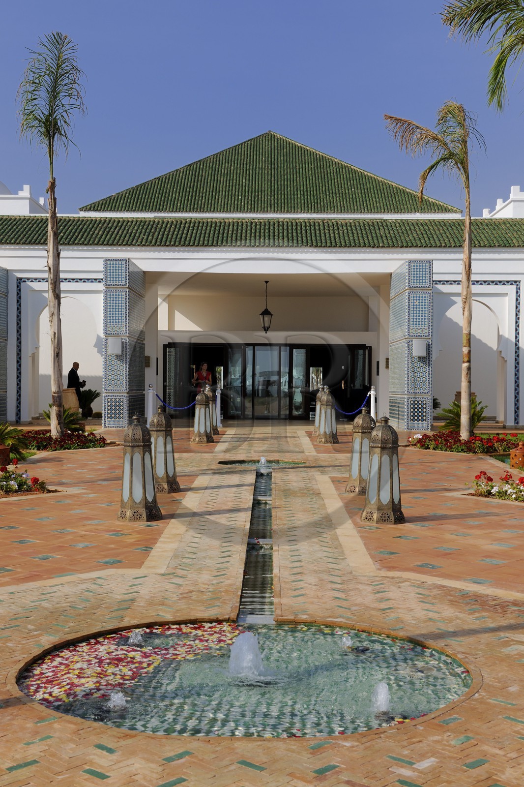Maroc, région de l'Oriental, station balnéaire de Mediterrania Saïdia, l'hôtel Iberostar 4*