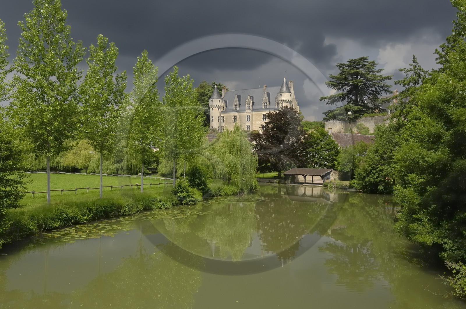 France, Indre-et-Loire (37), Montrésor, le château