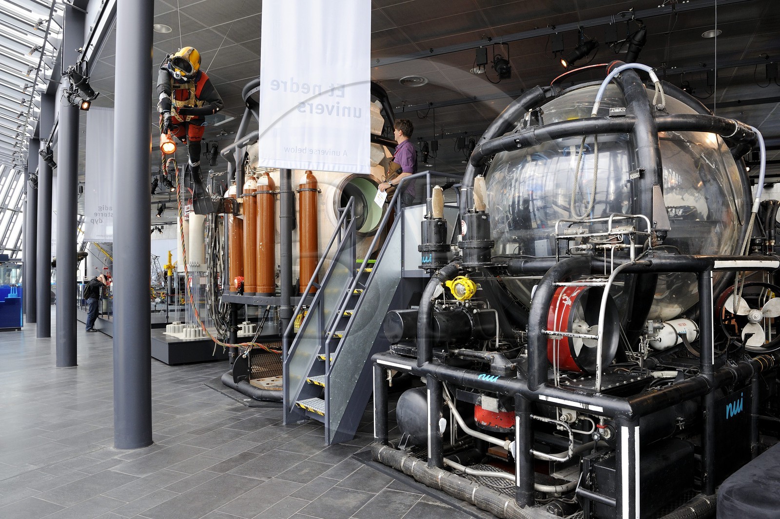 Norvège, Rogaland, Stavanger, le musée norvégien du Pétrole Norsk Oljemuseum