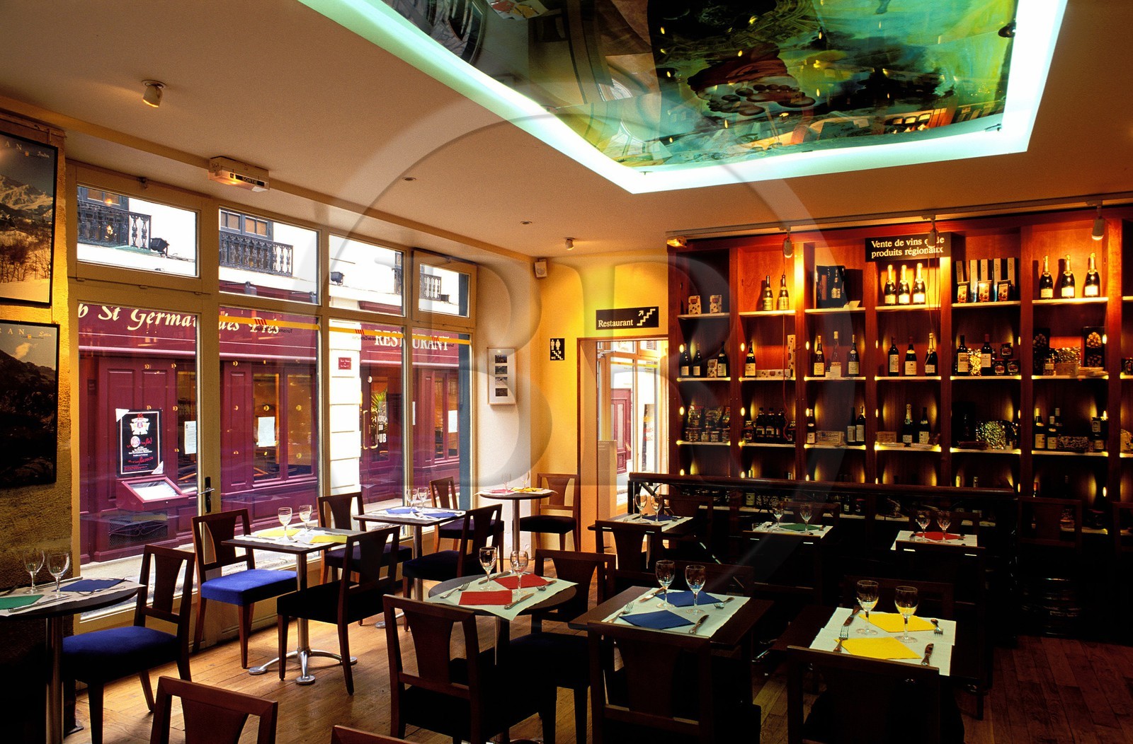 France, Paris 6ème (75), cour du commerce Saint André, Maison de la Catalogne