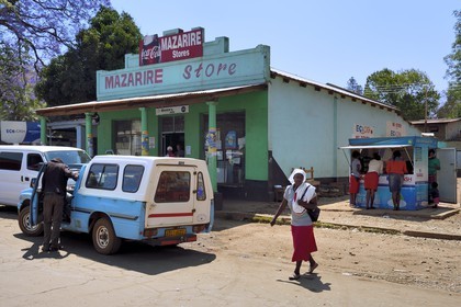 Zimbabwe, Midlands province, Gweru region, Depatment store in Selukwe