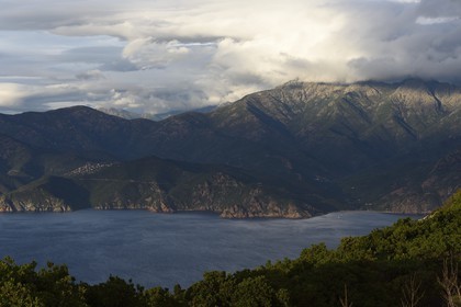 France, Corse-du-Sud (2A), Golfe de Porto, classé Patrimoine Mondial de l'UNESCO