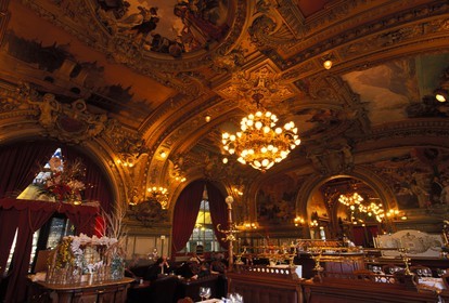 France, Paris (75), gare de Lyon, restaurant Le Train bleu