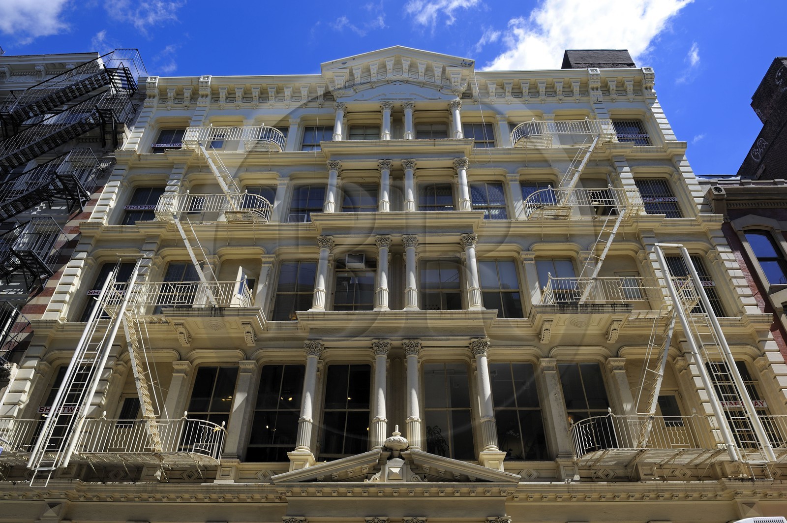 Etats-Unis, New York, Manhattan, Soho, quartier historique des immeubles en Cast Iron sur Greene Street