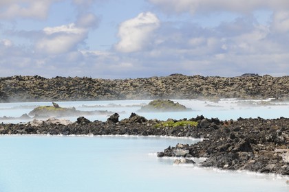 Islande, Grindavik, le Blue Lagoon (Usine géothermique)