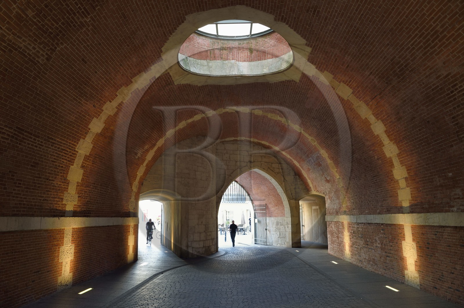 France, Meurthe-et-Moselle, Nancy, Porte de la Craffe, former gate remaining of the Medieval fortifications