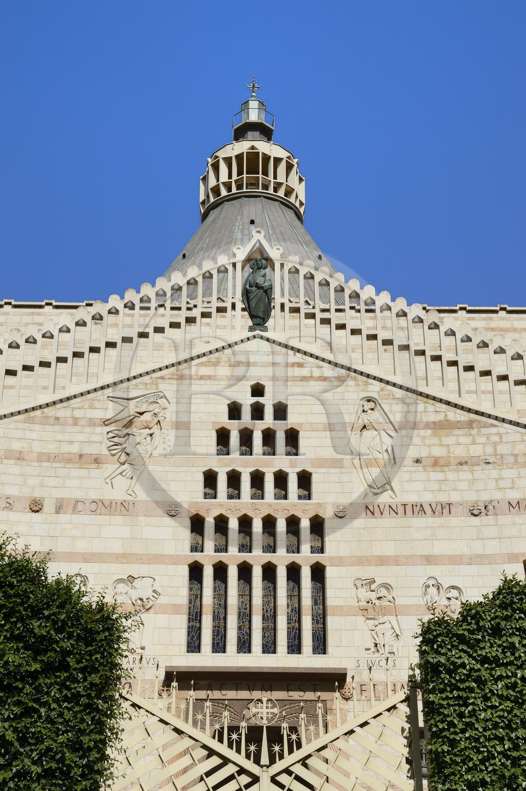 Israel, district du nord, Galilée, Nazareth, la basilique de l'Annonciation
