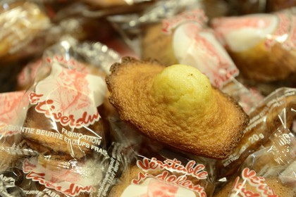 France, Meurthe-et-Moselle, Liverdun, the real Madeleine of Liverdun made ​​by a traditional biscuit factory