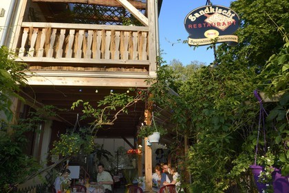 France, Bas-Rhin (67), Strasbourg, restaurant Le Sandkischt