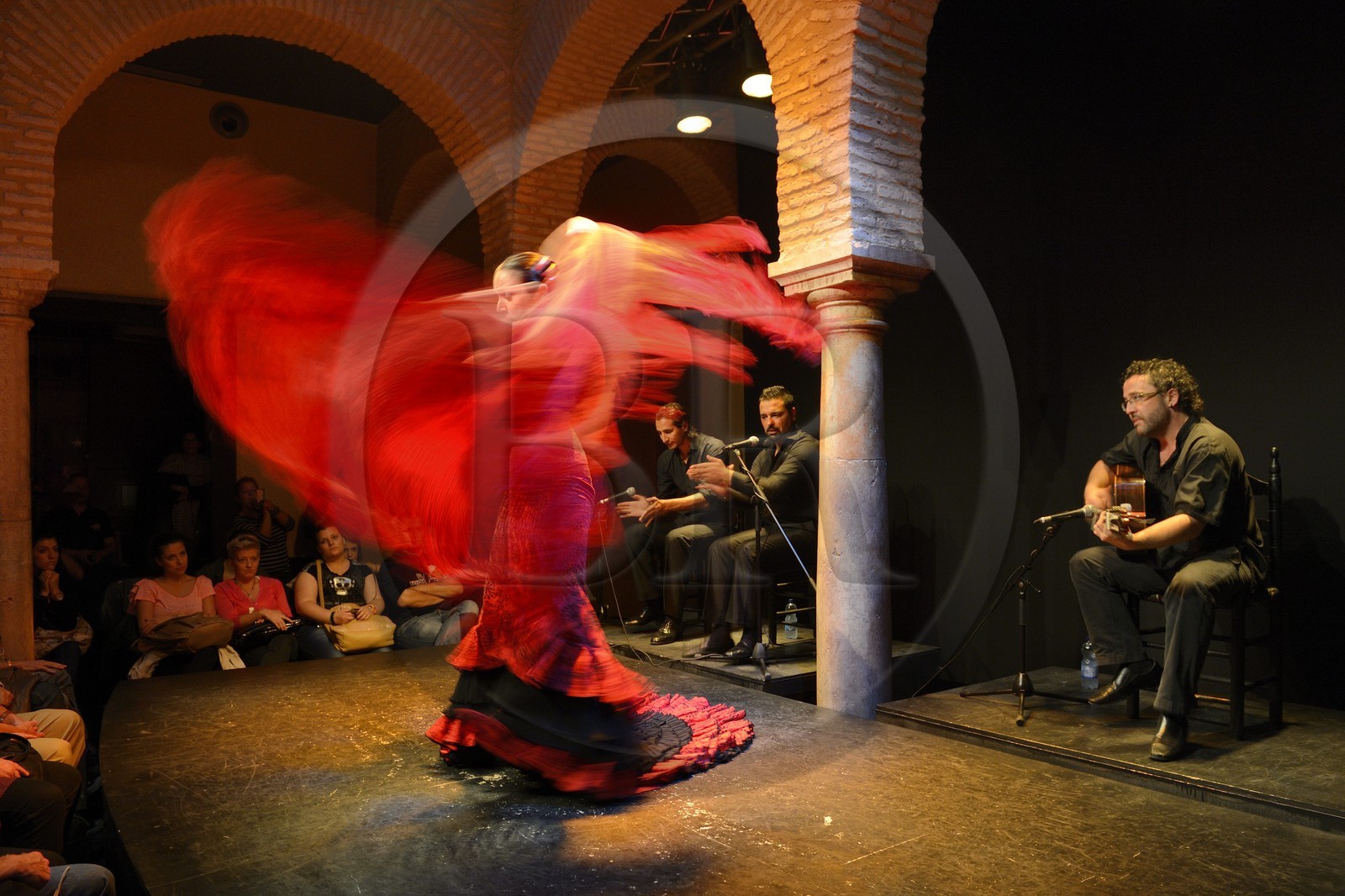 Spain, Andalusia, Seville, Santa Cruz district, museum of flamenco dance