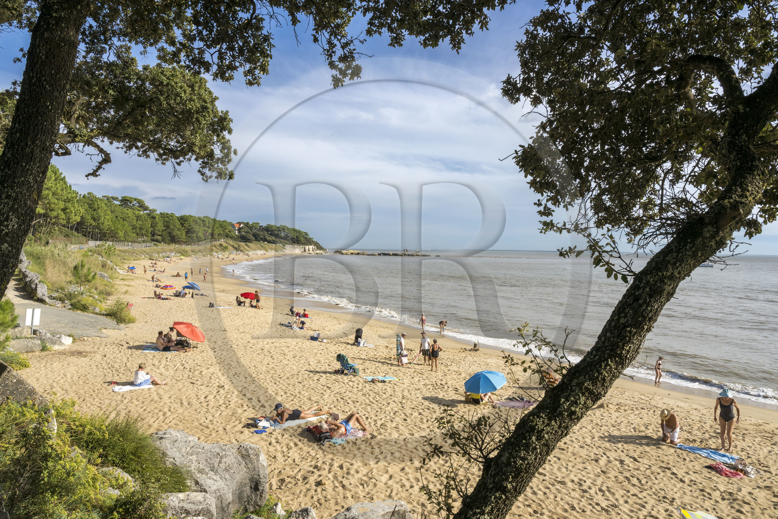France, Charente-Maritime, Royan region, Saint Palais sur Mer, the Platin beach