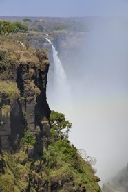 Zimbabwe, province de Matabeleland septentrional, fleuve Zambèze, les Chutes Victoria, classées Patrimoine Mondial de l'UNESCO