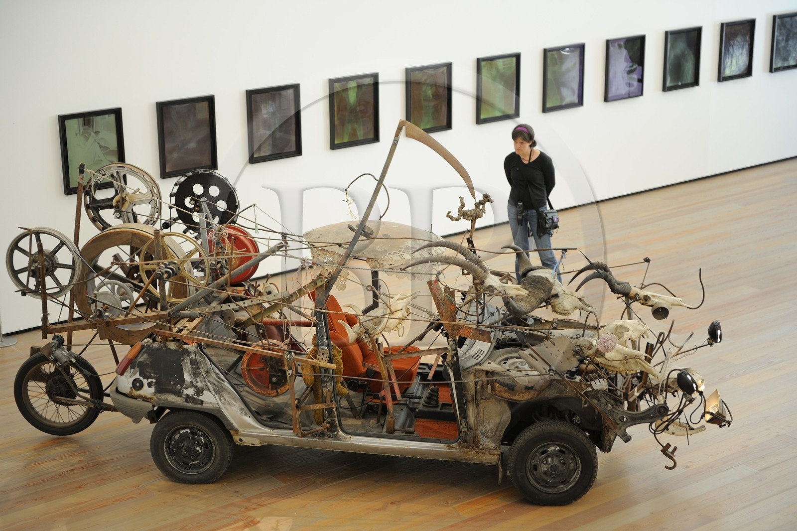 Suisse, Bâle, musée Tinguely, Safari de la Mort Moscovite (1989)