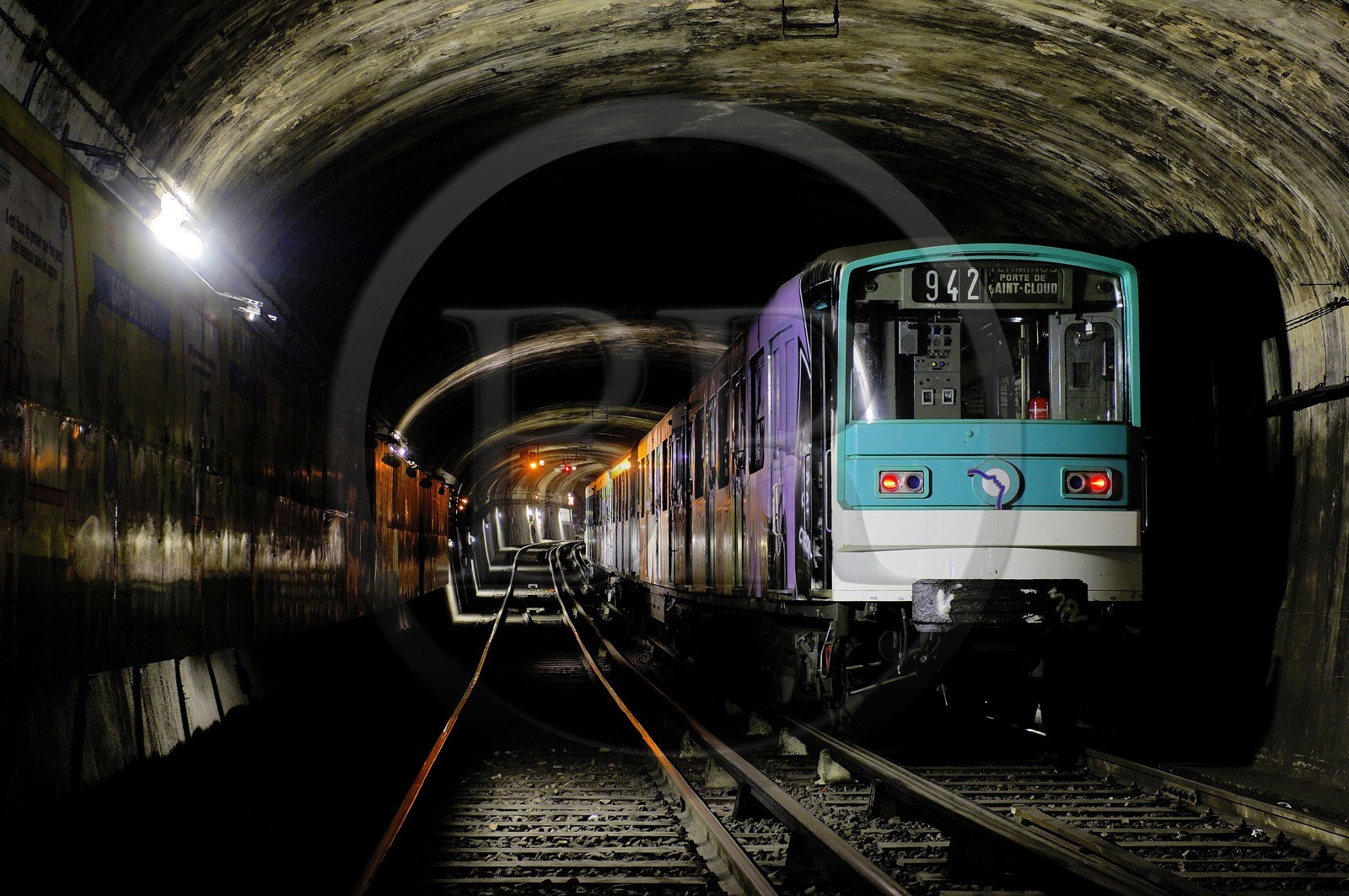 France, Paris, Parisian metro