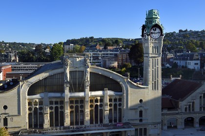 France, Seine Maritime, Rouen, the art nouveau train station inaugurated in 1928
